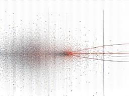 Graphic representing data analysis and modeling.